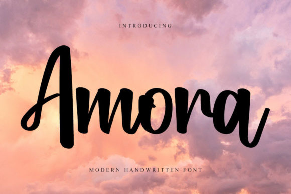 Amora: The Elegant Script Font for Your Brand
