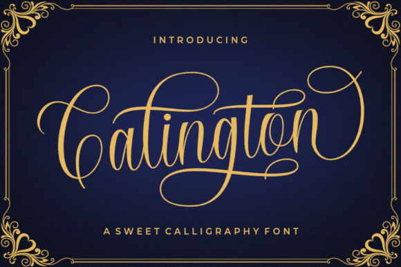 Calington: A Bold and Vibrant Script for Editorial Design