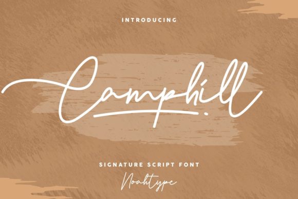 Camphill: A Charming and Elegant Font for Editorial Design