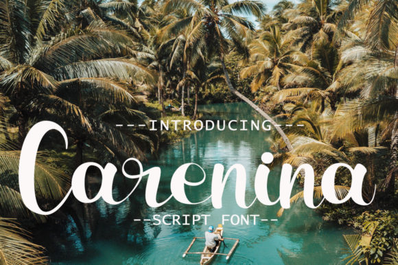 Carenina: Elevate Your Brand with This Elegant Script Font