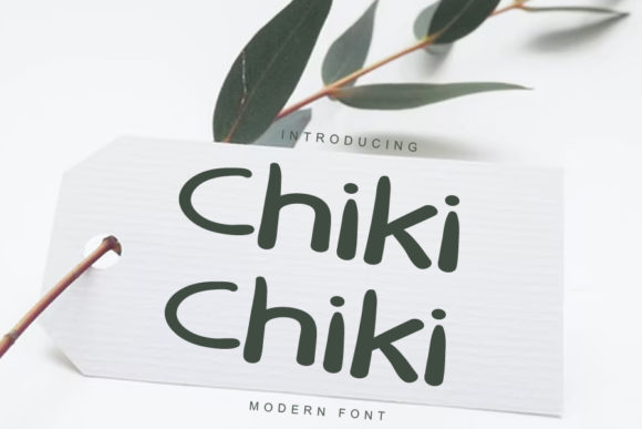 Chiki Chiki: A Clean Handwritten Font for Branding