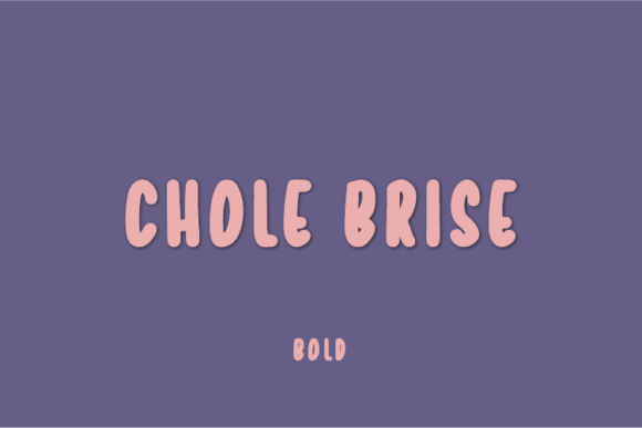 Chole Brise: Elevate Your Editorial Design with This Handwritten Font