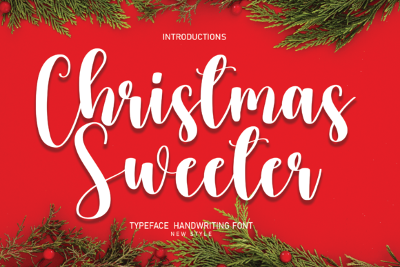 Christmas Sweeter: A Magical Script Font for Engaging Campaigns
