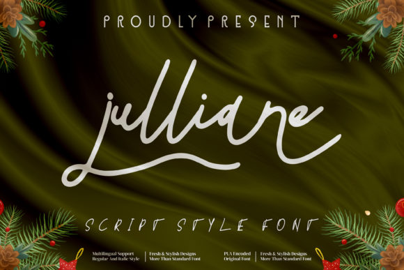 Discover Julliane: A Delicate Script Font for Branding