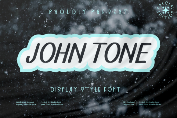Elegant John Tone: The Perfect Handwritten Font for Crafters