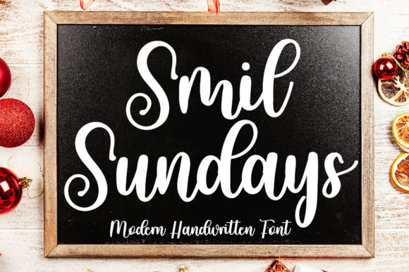 Enhance Your Brand with Smile Sundays Font