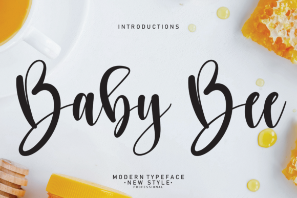 Enhance Your Campaign with the Elegant Baby Bee Font