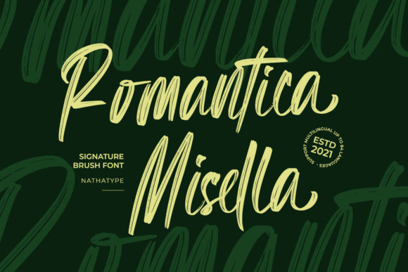 Enhance Your Craft with Romantica Misella Font