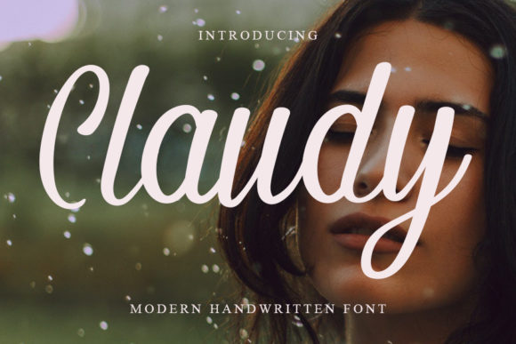 Enhance Your Web Design with Claudy: A Versatile Handwritten Font