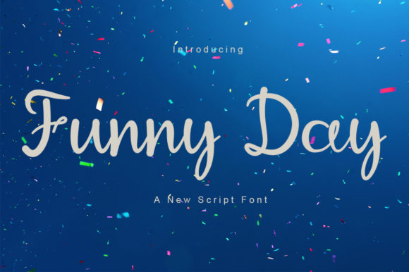 Funny Day: A Versatile Script Font for Editorial Design