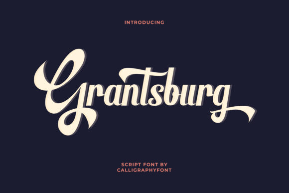 Grantsburg: A Bold Handwritten Font for Polished Branding