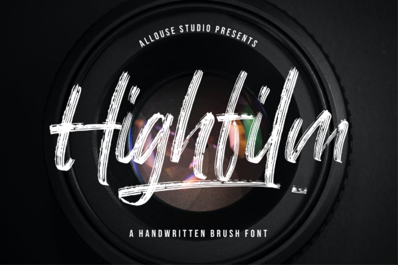 Highfilm: The Perfect Script Font for Crafters and Creators