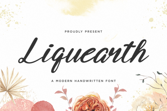 Liquearth: The Elegant Script Font for Stunning Brand Visuals