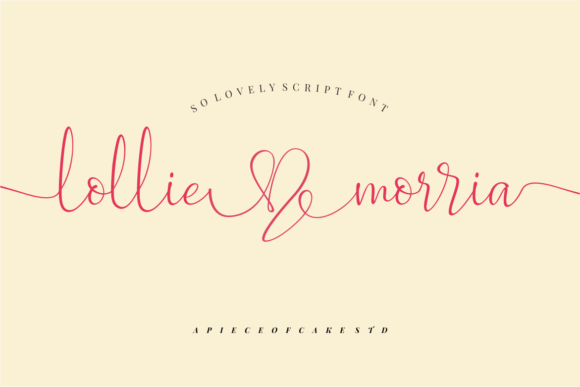 Lollie Morria: A Graceful Script Font for Elegant Design