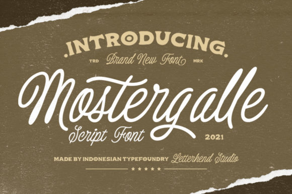 Mostergalle: A Versatile Script Font for Web Design