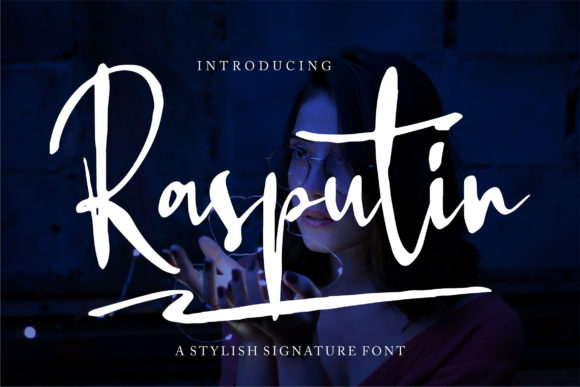 Rasputin: A Signature Script Font for Elegant Branding