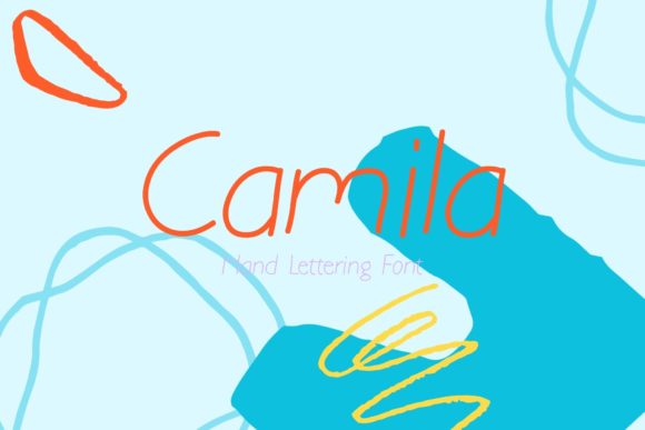 Transform Your Brand with Camila: A Charming Handwritten Font