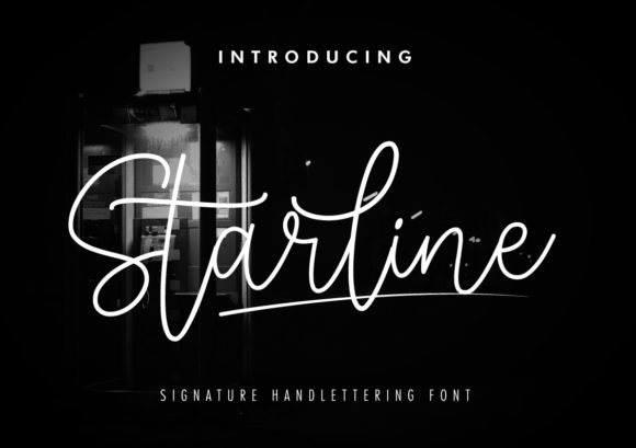 Transform Your Brand with Starline Signature Font