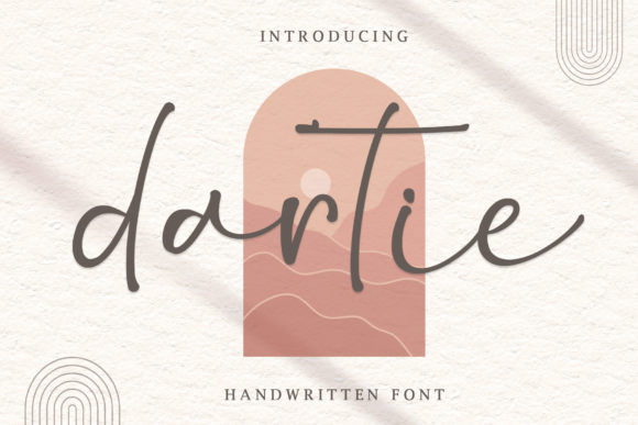 Unleash Creativity with Dartie: A Charming Script Font